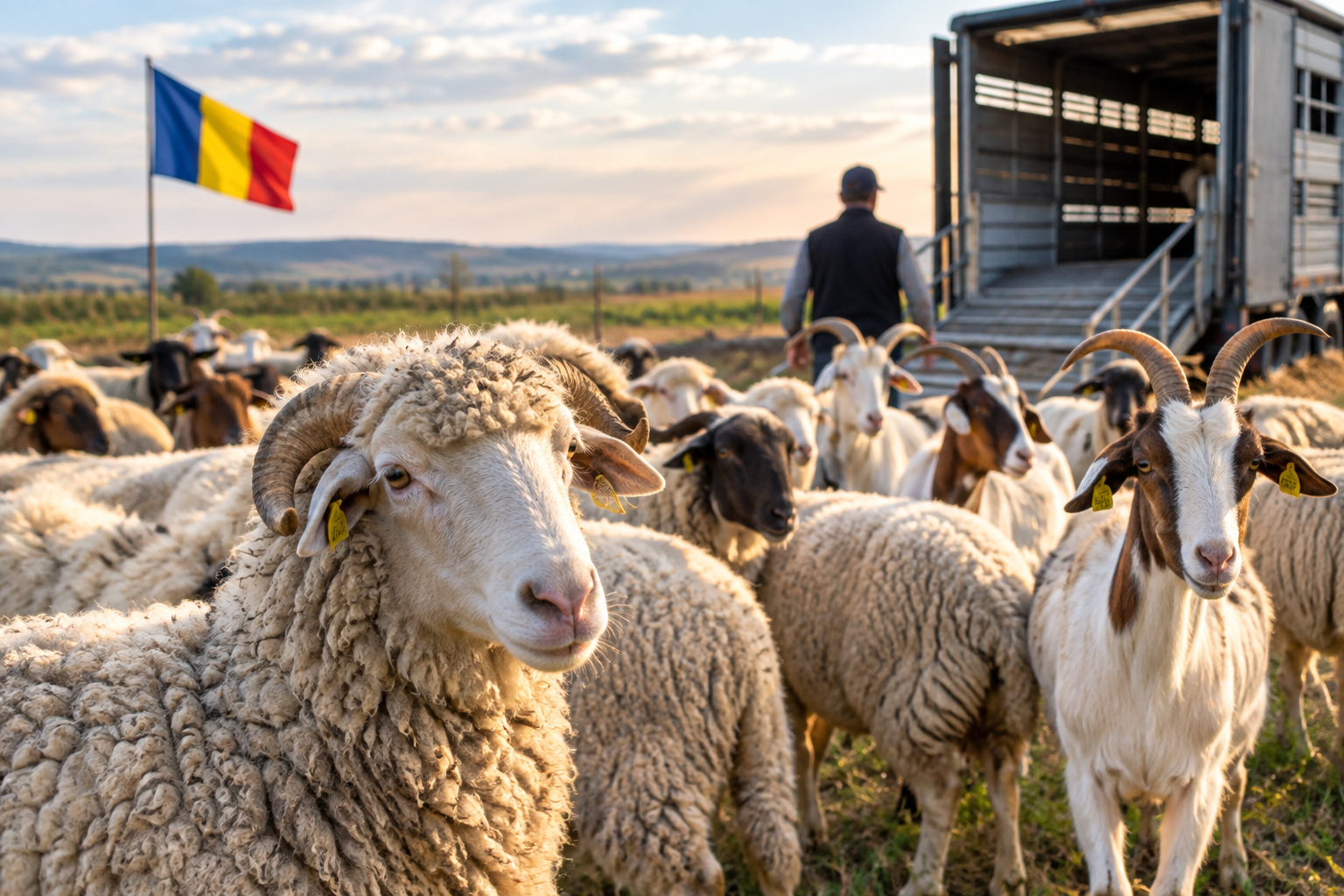 Exporturile de ovine și caprine din România, mai aproape de deblocare. Planul ANSVSA a fost aprobat de Comisia Europeană