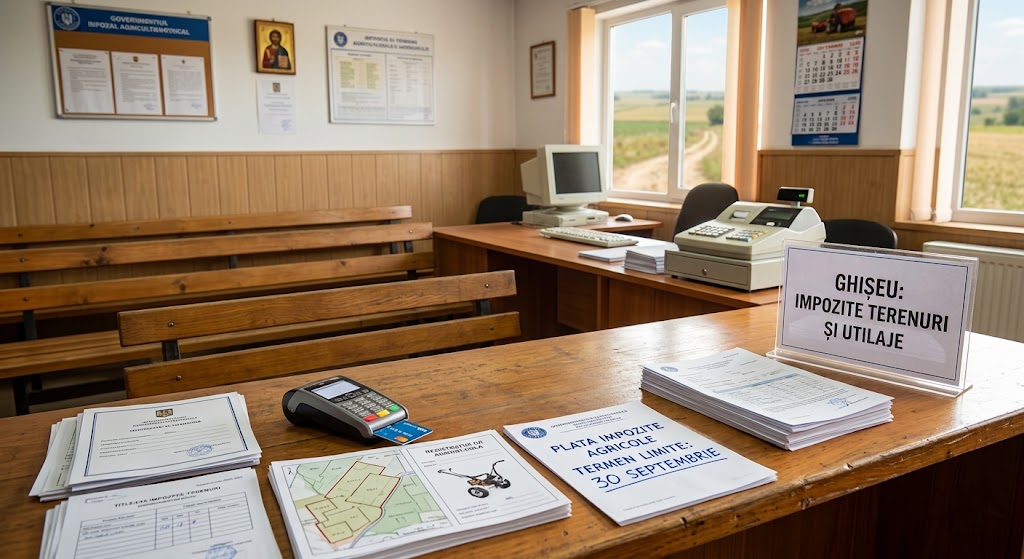 AVERTISMENT PENTRU FERMIERI: 30 septembrie, termen-limită pentru plata impozitelor pe terenuri, clădiri și utilaje. Ce majorări riscați de la 1 octombrie