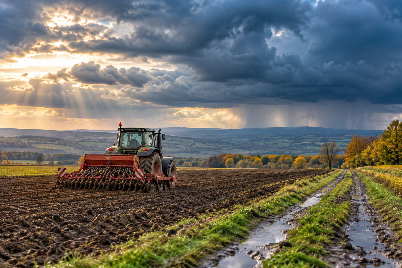 ANM: Vremea se răcește în toată România. Ploile pot influența semănatul grâului și lucrările agricole de toamnă